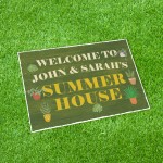 PERSONALISED Any Names Summerhouse Sign Garden Shed Sign