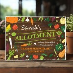 Personalised ALLOTMENT SIGN For Garden Shed Summerhouse Gift