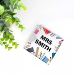 Teacher Gift Personalised Desk Name Plate Custom Teacher Gift