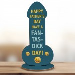 Funny Fathers Day Wood Plaque Joke Dad Gift Novelty Gift