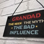 Grandad Gift Novelty Hanging Plaque Fathers Day Birthday Gifts