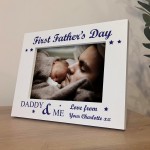 Daddy And Me Personalised Photo Frame 1st Fathers Day Gifts