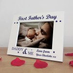 Daddy And Me Personalised Photo Frame 1st Fathers Day Gifts