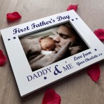 Daddy And Me Personalised Photo Frame 1st Fathers Day Gifts