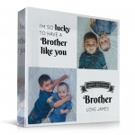 Personalised Brother Birthday Gifts Custom Acrylic Block