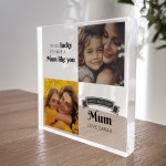 Personalised Mum Birthday Gifts Custom Acrylic Freestanding