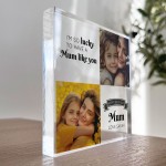 Personalised Mum Birthday Gifts Custom Acrylic Freestanding