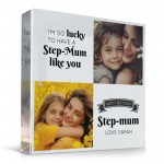 Personalised Step-Mum Birthday Gifts Custom Acrylic Freestanding