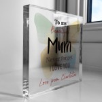 Mum Gifts For Birthday Christmas Personalised Acrylic Block