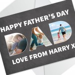 Personalised Happy Fathers Day Card For Dad DAD CARD Novelty