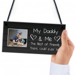 Daddy Gift From Daughter Son Hanging Plaque Fathers Day Gift