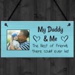 Personalised My Daddy And Me Plaque Gift For Daddy For Birthday