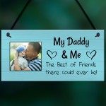 Personalised My Daddy And Me Plaque Gift For Daddy For Birthday