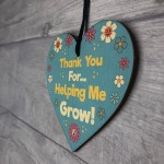 Thank You For Helping Me Grow Gift Teacher Teaching Assistant