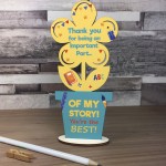 Teachers Gifts Thank You Teacher Gifts for Women Wooden Flower