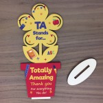 Teacher Appreciation Gifts For TEACHING ASSISTANT Wooden Flower