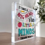 Teacher Gifts for Women Men Acrylic Sign Gifts for Teacher