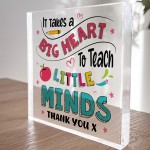 Teacher Gifts for Women Men Acrylic Sign Gifts for Teacher