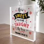 Thank You Gifts For Teacher Appreciation Acrylic Block Gifts