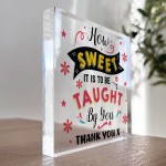 Thank You Gifts For Teacher Appreciation Acrylic Block Gifts