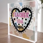 TEACHER LOVE INSPIRE Gift For Teacher Teaching Assistant Nursery