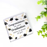 Congratulations On Your GRADUATION Gift Acrylic Block Graduation