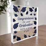 Congratulations On Your GRADUATION Gift Plaque Daughter Son