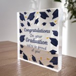 Congratulations On Your GRADUATION Gift Plaque Daughter Son