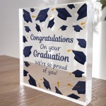 Congratulations On Your GRADUATION Gift Plaque Daughter Son