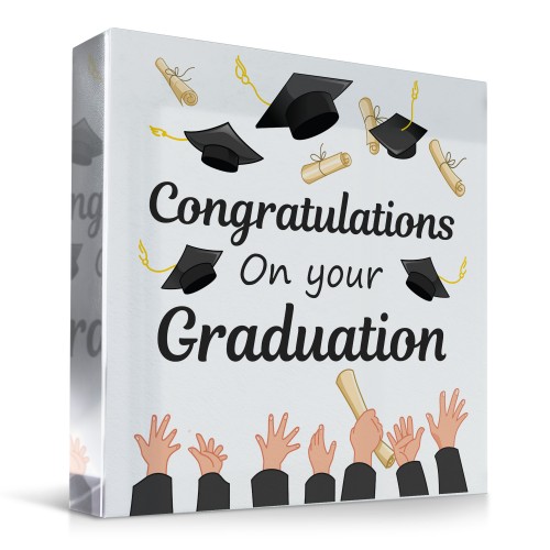 Graduation Gifts For Him Her Acrylic Freestanding Plaque