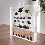 Graduation Gifts For Him Her Acrylic Freestanding Plaque