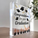 Graduation Gifts For Him Her Acrylic Freestanding Plaque