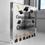 Graduation Gifts For Him Her Acrylic Freestanding Plaque