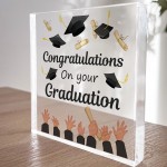 Graduation Gifts For Him Her Acrylic Freestanding Plaque