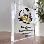 Congrats Graduate Gift For Finishing University Personalised