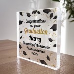 Congratulations Gift For Graduation University Personalised