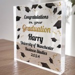 Congratulations Gift For Graduation University Personalised