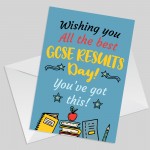 Wishing You All The Best GCSE Results Day Card GOOD LUCK Cards