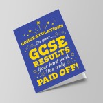 Congratulations On Your Fantastic GSCE Results Card Envelope