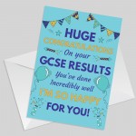 Huge Congratulations On Your Fantastic GCSE Results Card