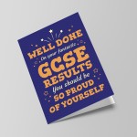 Well Done On Your Fantastic GCSE Results Card With Envelope