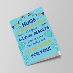 Huge Congratulations On Your Fantastic A Level Results Card