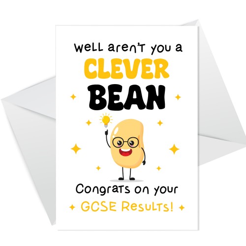 Congratulations On Your GCSE Results Card, Novelty Passed Exams 