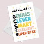 Passed GCSE Exams Congratulations Cards GCSE Results Day