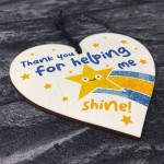 Thank You For Helping Me Shine Gift For Teacher Nursery Teacher