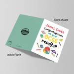 Personalised Congratulations Card GCSE Exam Results Card Pass 