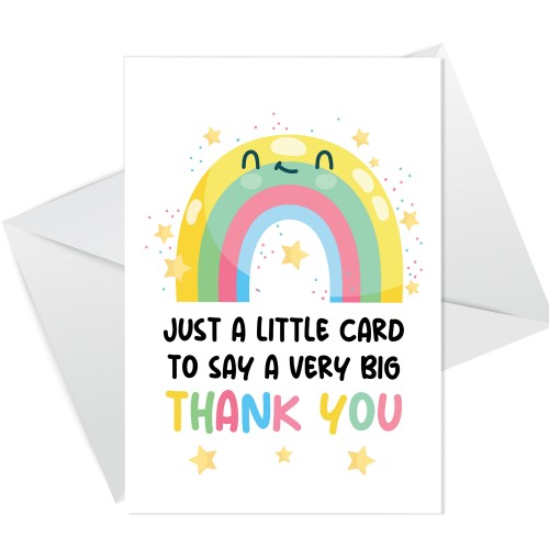 Thank You Card For Teachers Teaching Assistant Tutors Mentors