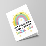 Thank You Card For Teachers Teaching Assistant Tutors Mentors