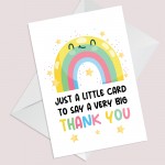 Thank You Card For Teachers Teaching Assistant Tutors Mentors