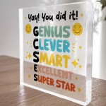 YOU DID IT Congratulations Gift For Daughter Son Acrylic Block